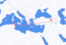 Flyreiser fra Monastir, Tunisia til Mus, Tyrkia
