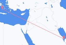Flyreiser fra Bahrain Island, Bahrain til Milos, Hellas