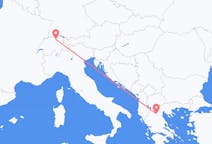 Flyg från Zürich till Kozani