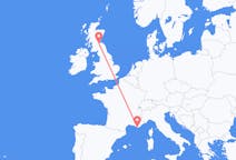 Flights from Toulon, France to Edinburgh, Scotland