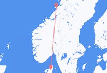 Vluchten van Aalborg naar Rørvik, Sør-Trøndelag