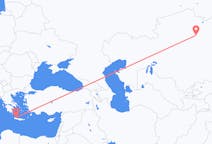 出发地 哈萨克斯坦出发地 努尔-苏丹目的地 希腊哈尼亚的航班