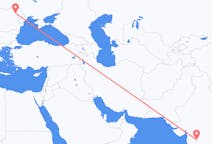 Vluchten van Aurangabad, India naar Iași, Roemenië