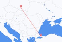 Flights from Kraków in Poland to Istanbul in Turkey