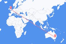 Flights from Parkes, Australia to Birmingham, England