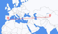 Flyg från Aksu City, Kina till Granada, Nicaragua, Spanien