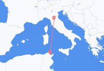 出发地 突尼斯突尼斯目的地 意大利佛罗伦萨的航班