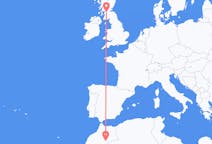Flights from Errachidia, Morocco to Glasgow, the United Kingdom