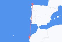 Loty z miasta As-Sawira do miasta A Coruña