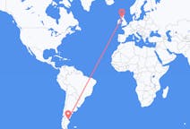 Flyreiser fra Comodoro Rivadavia, Argentina til Glasgow, Skottland