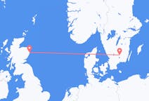 เที่ยวบิน จาก แอเบอร์ดีน, สกอตแลนด์ ไปยัง แวกเควอ, สวีเดน