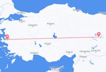 Voos de Esmirna, Turquia para Elazig, Turquia