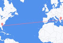 Flights from Savannah, the United States to Thessaloniki, Greece