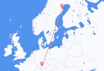 Flights from Skellefteå to Memmingen