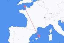 Flyreiser fra Mahon, til Saint Helier