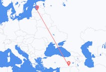 เที่ยวบิน จาก Riga, ลัตเวีย ไปยัง มาร์ดิน, ตุรกี