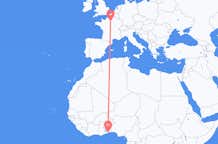 Flights from Lomé to Paris