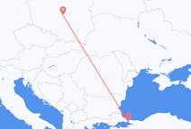 Flyreiser fra Lodz, Polen til Istanbul, Tyrkia