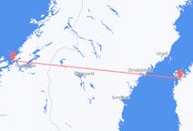 Fly fra Ørland til Vasa