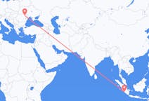 Flyrejser fra Bengkulu, Indonesien til Iași, Rumænien