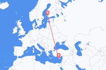 Flights from Turku to Paphos