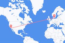 Flyrejser fra Los Angeles, USA til København, Danmark
