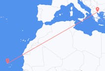 Flights from São Vicente in Cape Verde to Thessaloniki in Greece