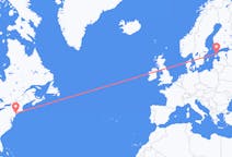 Flights from New York, the United States to Kardla, Estonia
