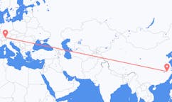 Flyreiser fra Huangshan, Kina til Thal, Sveits