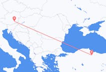 Flug frá Graz til Amasya