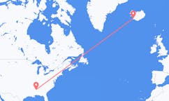 出发地 美国哥伦布目的地 冰岛雷克雅维克的航班