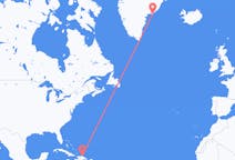 Loty z Puerto Plata na Dominikanie do Kulusuka na Grenlandii