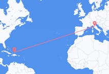 Flyreiser fra Cockburn Town, Turks- og Caicosøyene til Firenze, Italia