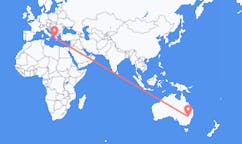Flyrejser fra Dubbo, Australien til Kefallinia, Grækenland