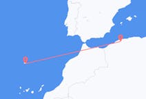 Flyrejser fra Chlef, Algeriet til Funchal, Portugal