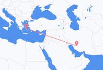 Flights from Shiraz to Mykonos