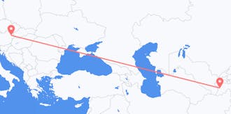 Flyrejser fra Tadsjikistan til Østrig