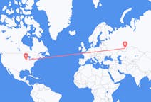 Flights from Chicago, the United States to Magnitogorsk, Russia