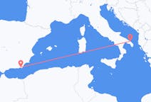 Flyg från Brindisi, Italien till Almeria, Spanien