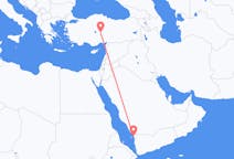 Flights from Jizan, Saudi Arabia to Nevşehir, Turkey