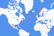 Flights from Aguascalientes, Mexico to Rørvik, Norway