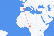 Vluchten van Yaoundé, Kameroen naar Murcia, Spanje