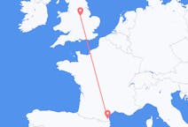 Flights from Perpignan, France to Nottingham, England