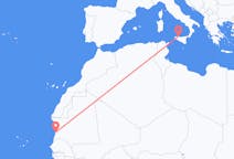 Flyg från Nouakchott till Palermo