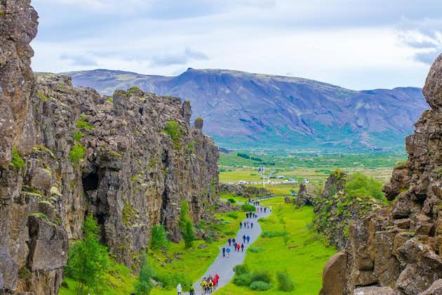 Spa géothermique Fontana et excursion au Cercle d'or au départ de Reykjavik
