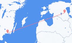 Flights from Ronneby, Sweden to Tartu, Estonia