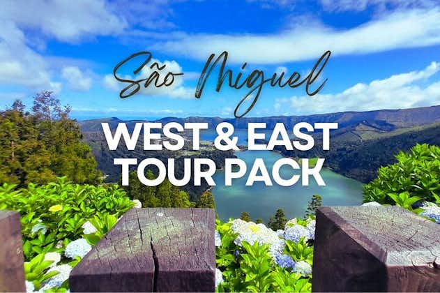 São Miguel 2-Day Tour Pack: East & West including Lunches