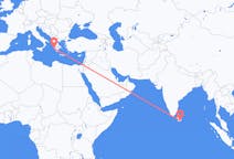 出发地 斯里兰卡出发地 汉班托塔目的地 希腊扎金索斯島的航班
