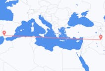 Flyg från Sulaymaniyya, Irak till Sevilla, Spanien