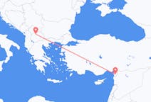 Flüge von Skopje, Nordmazedonien nach Provinz Hatay, die Türkei